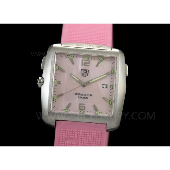 Replica TAG Heuer Professional Golf Watch Pink iti Pearl Dial